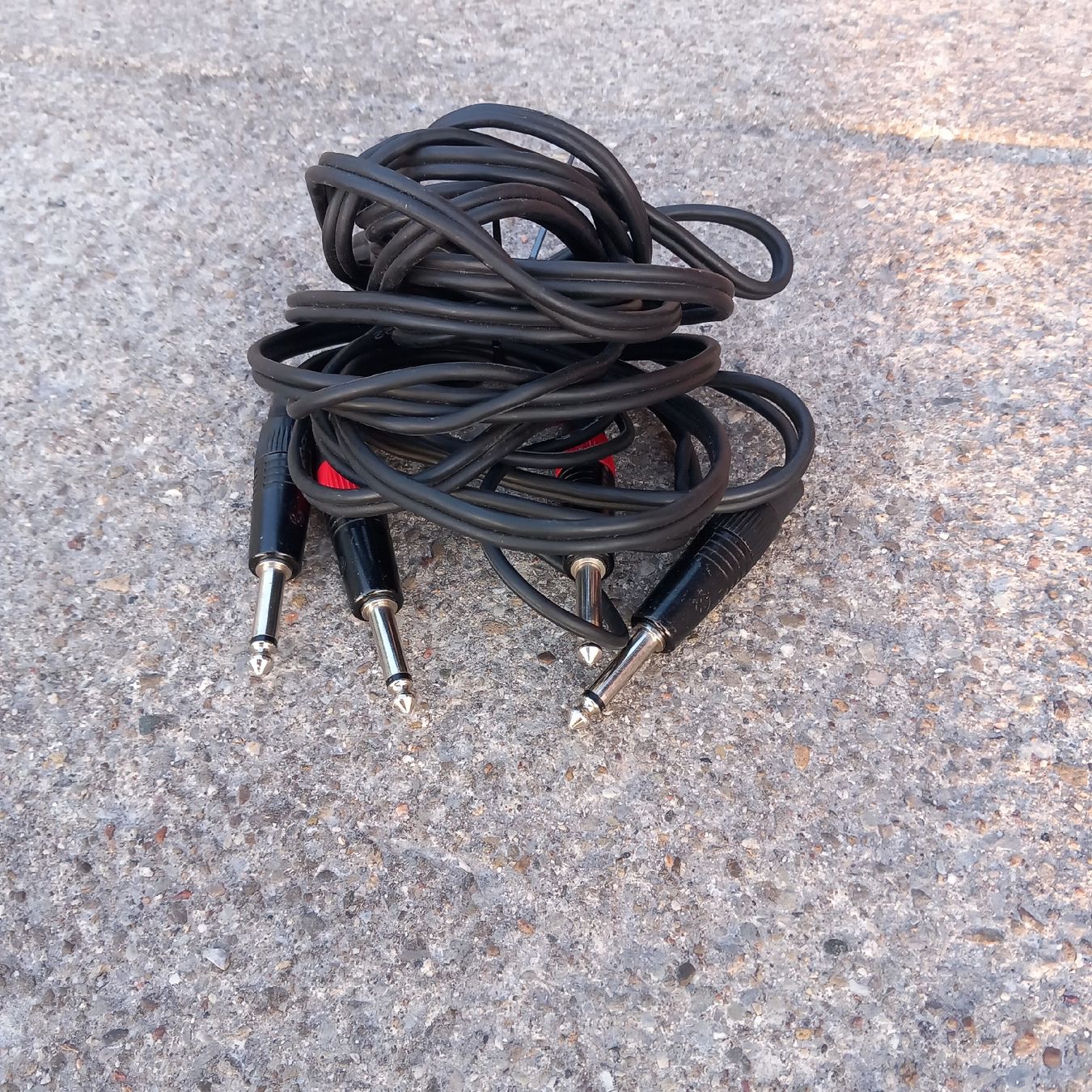 Cavi: 6.3 mm Klinkenkabel / Audiokabel 2x 5m – Usato da Ebnat-Kappel venduto da blazzi 1