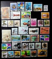 CHINE TAÏWAN TIMBRES OBLITÉRÉS 1982-1991 /T123