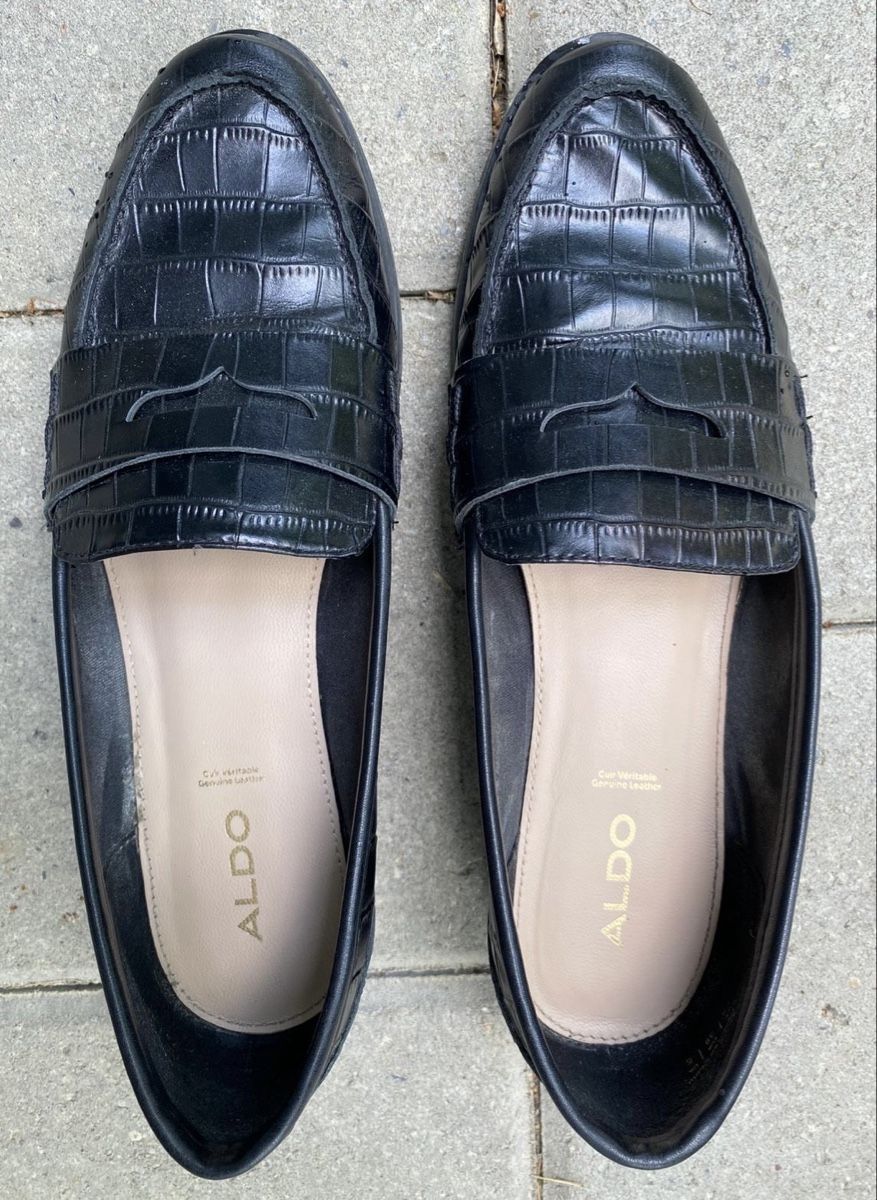 Scarpe da donna: Aldo Loafers Grösse 38 Schwarz – Nuovo (secondo la descrizione) da Zürich venduto da SesePorti