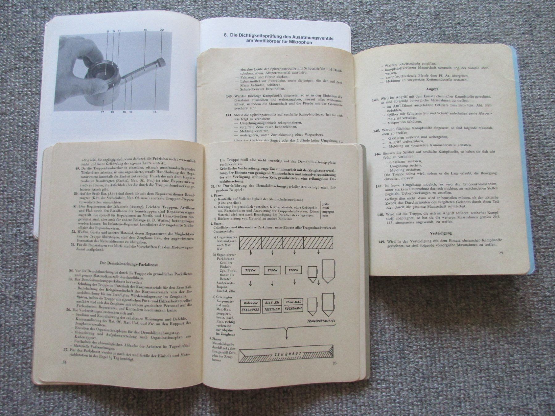 Bücher: 3 Reglemente der Schweizer-Armee 1954-1956-1979 – Gebraucht aus Schafisheim von reno007 6
