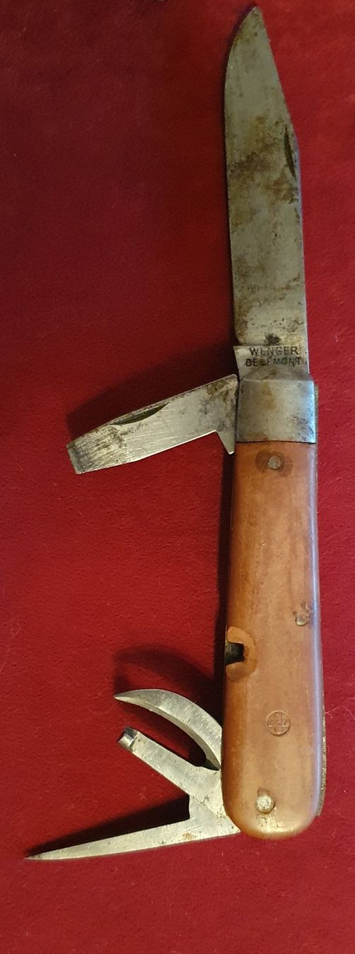 Wenger Taschenmesser: 5 Militär Messer,  Sammelmesser, Sackmesser – Gebraucht aus Kreuzlingen von Rschweiz1 6