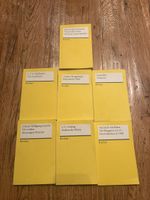 7 Reclam Bücher - Deutsch