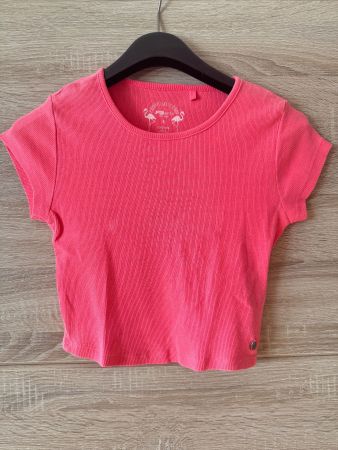 Crop top rose fuchsia