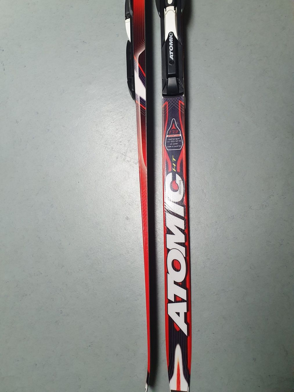 Atomic Sci: Atomic World Cup Red Cheetah light 173cm Skating Ski / SNS – Usato da Einsiedeln venduto da Salusa 2