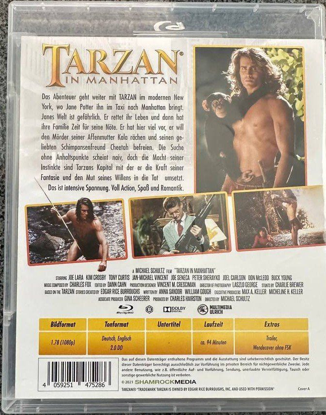 Tutti i DVDs: Tarzan in Manhattan - Blu-ray Disc – Usato da Beringen venduto da Mantafisch1 1
