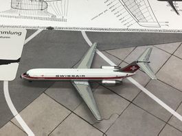 Swissair Flugzeug Modell Jet Rarität für Sammler! 1:400