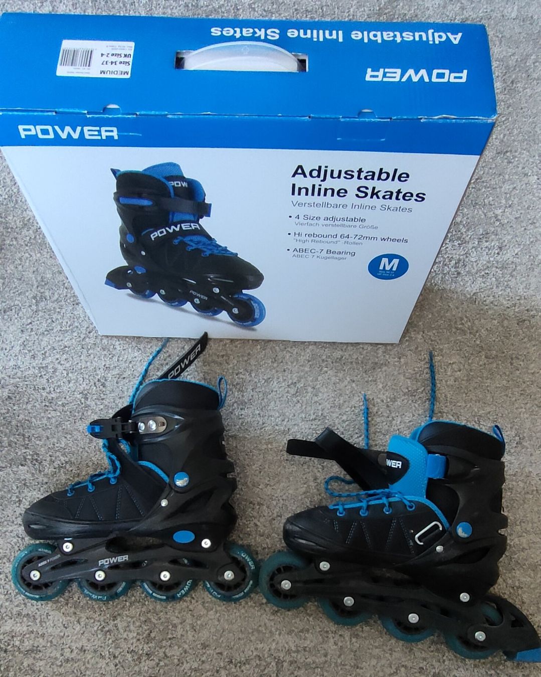 Patins à roul. & inline: Inline Skates 34-37 – D'occasion à Berschis par mon_p9z7