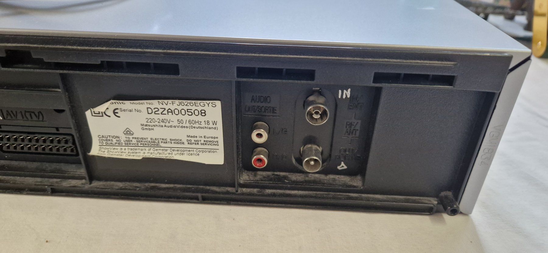 Panasonic Aufnahmegeräte: VHS PANASONIC VIDEO REKORDER – Gebraucht aus Bilten von Mic2022 5