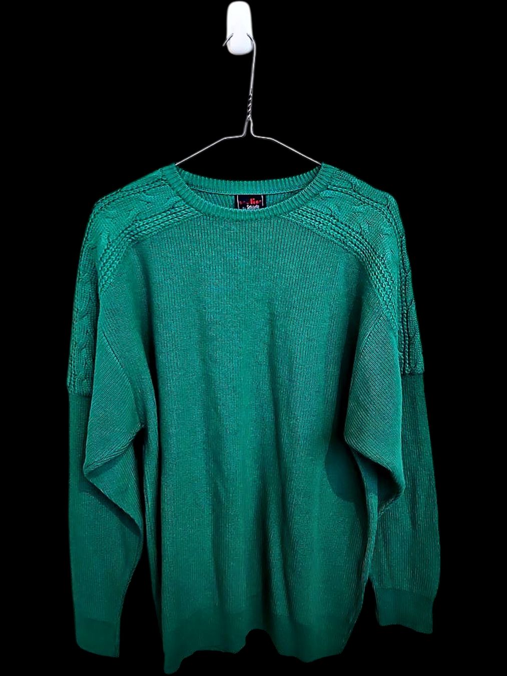 Maglioni & Felpe: Eco Line by Setebello Grüner Strickpullover - Hergestellt – Usato da Zug venduto da vinokilo 1
