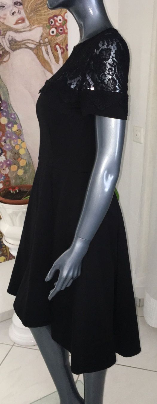 Kleider: EWA HERZOG KLEID MIT SPITZE GR. 36 – Neu (gemäss Beschreibung) aus Unteraegeri von MH203 5