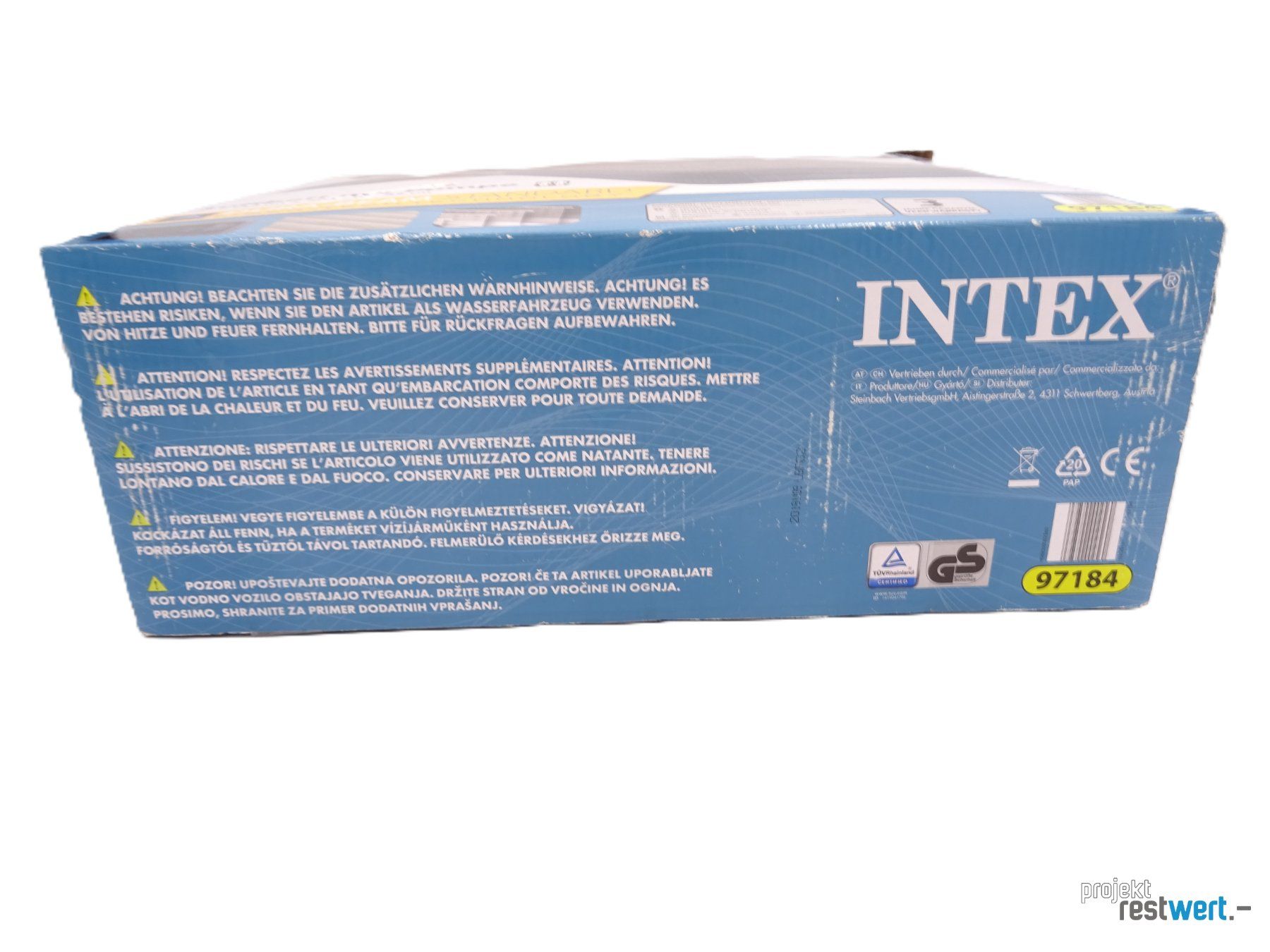 Betten: Luftbett mit Pumpe von INTEX – Neu (gemäss Beschreibung) aus Bülach von restwert_buelach 6
