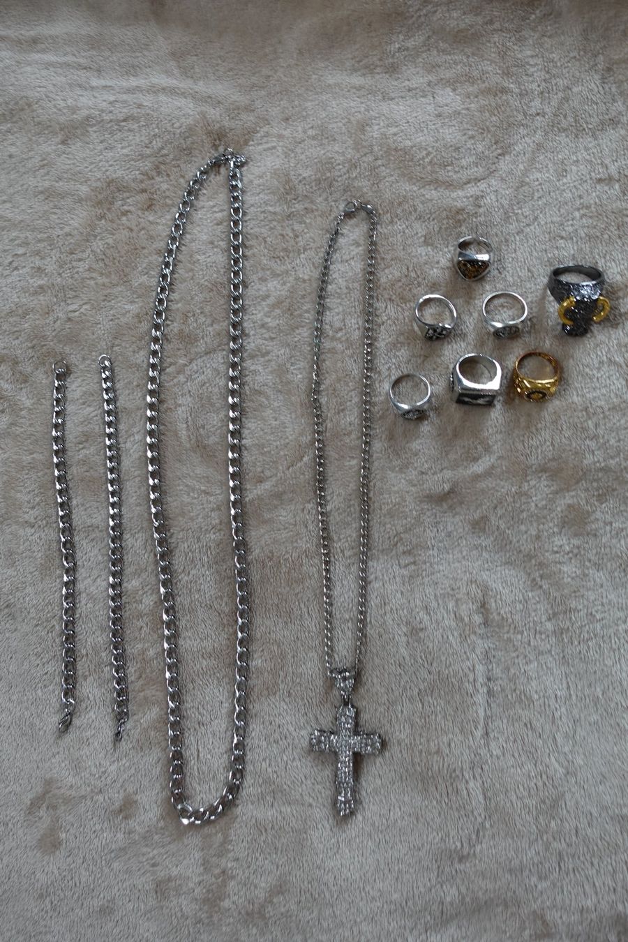 Altri gioielli: 1 neues 11 teiliges Herren Modeschmuck Set – Nuovo (secondo la descrizione) da rorschach venduto da Babsi64