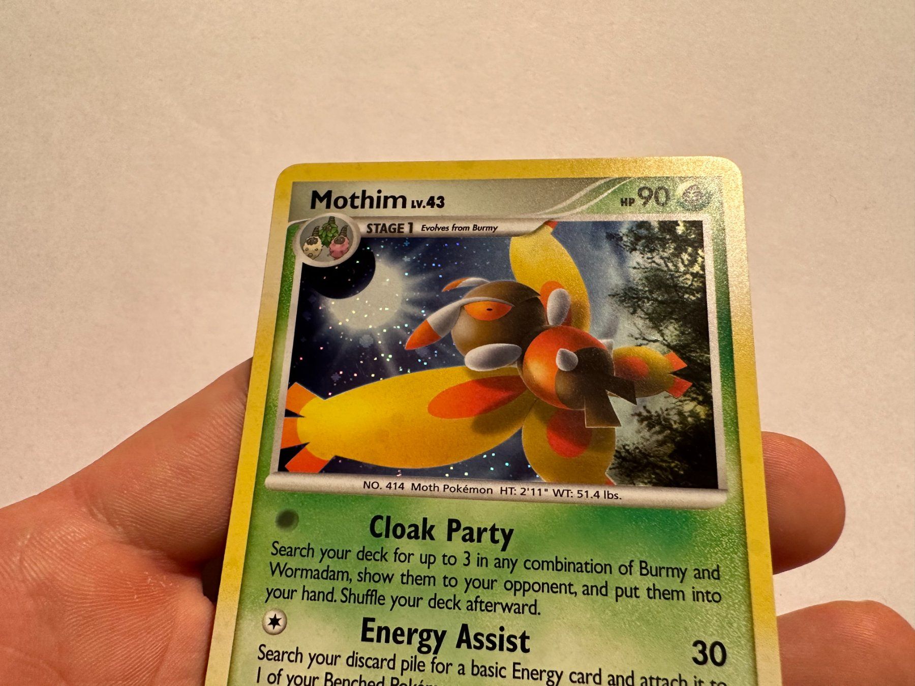 Pokémon Carte collezionabili: Mothim holo Platinum Arceus EN – Usato da Hagendorn venduto da Pokecollectorch 3