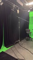 Rideaux velours noir studio photo/vidéo/scène /300g/m²