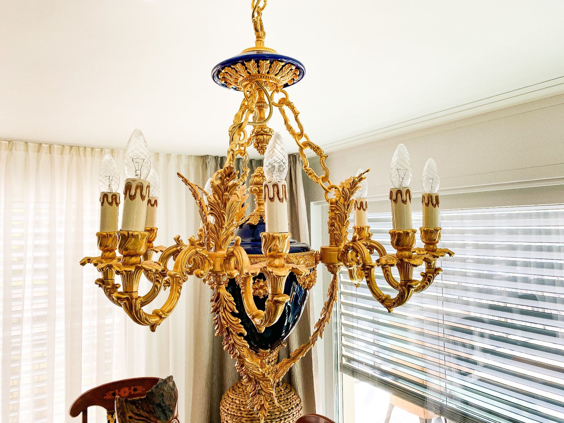 Kronleuchter & Deckenlampen: Wunderschöner Chandelier Herkunft Italien – Gebraucht aus Heiligkreuz (Mels) von Oldtimerfan03