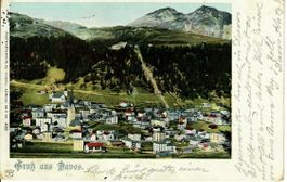 Gruss aus Davos 1900
