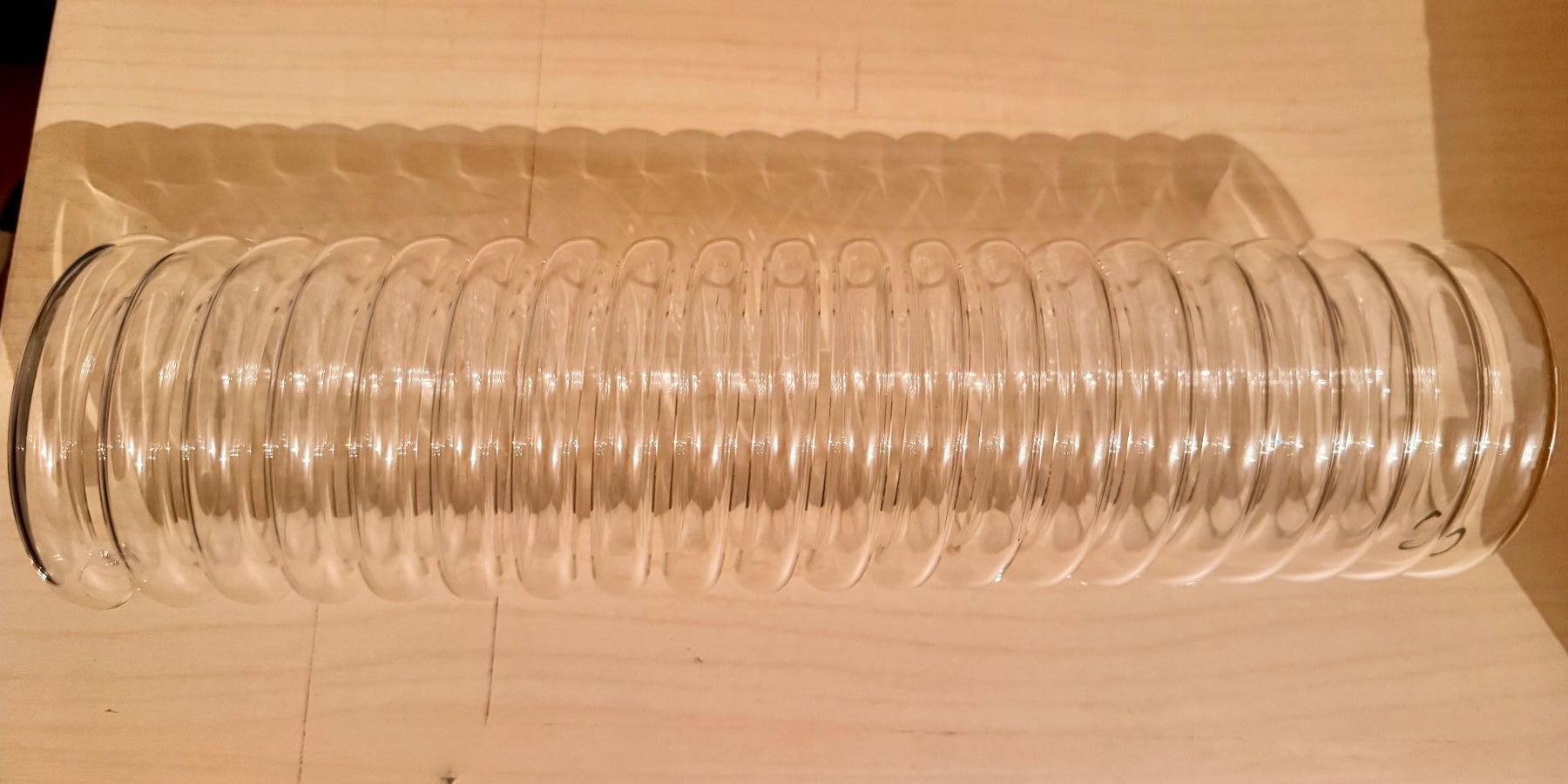 Gläser: Spiralrohr aus Glas 10 Stück – Neu (gemäss Beschreibung) aus Hermetschwil-Staffeln von Mobile2013 1