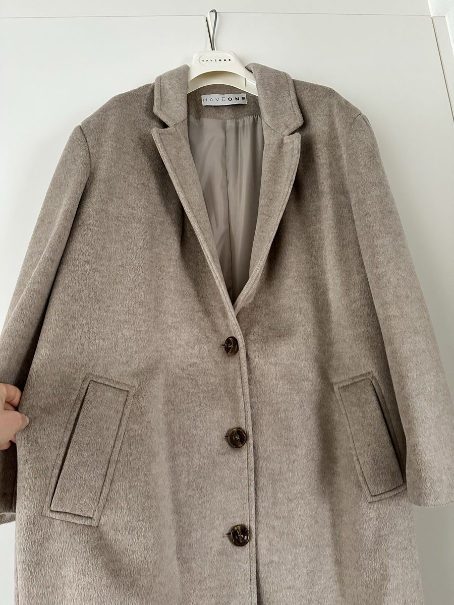 Cappotti: HAVEONE Wollmantel, Beige, Gr. S - Oversize – Nuovo (secondo la descrizione) da Grenchen venduto da ylo_8mlq 1