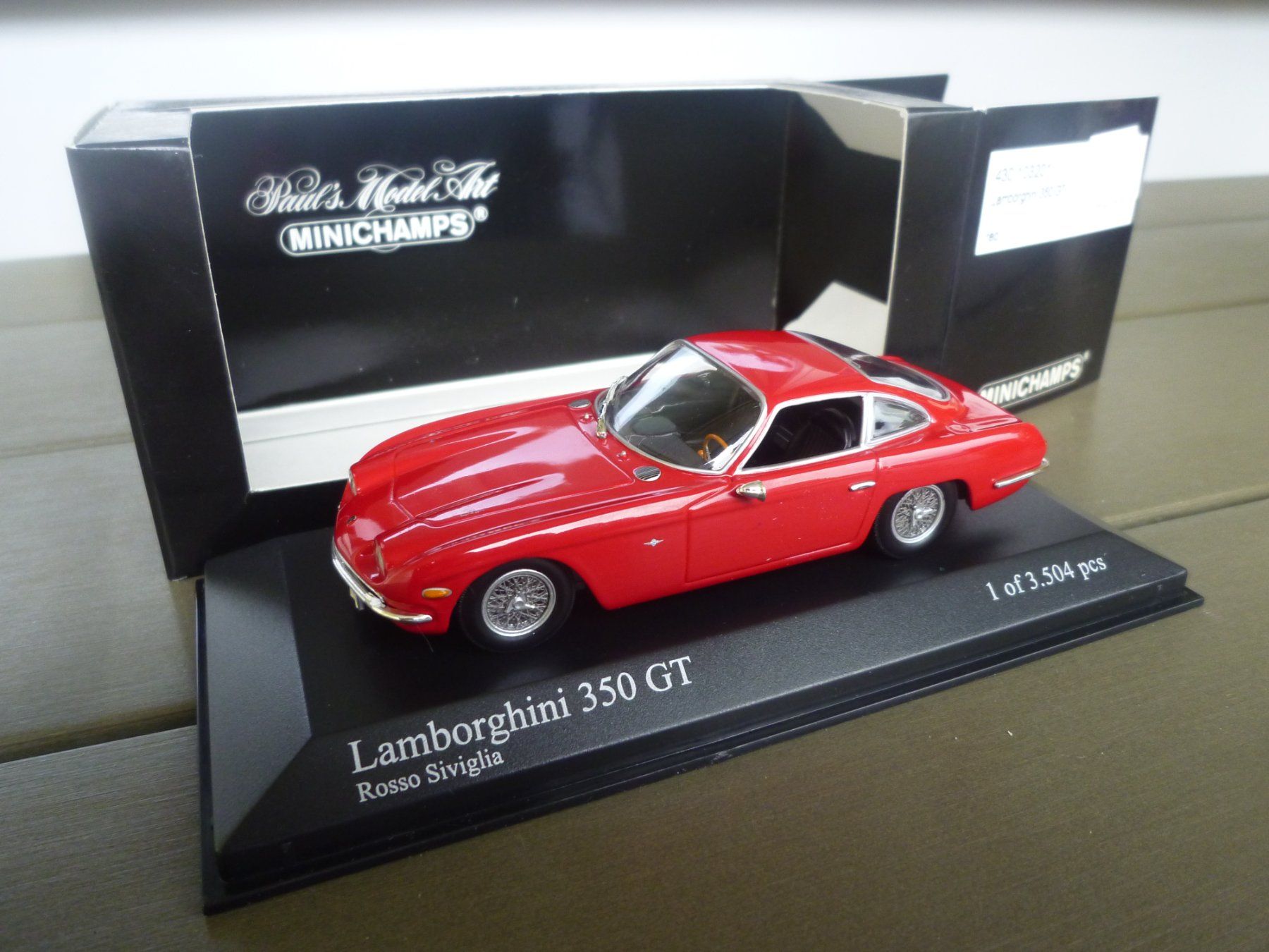 Lamborghini Modellini d'auto: Lamborghini 350 GT – Nuovo e nell'imballaggio originale da Flawil venduto da Imperiosud 6