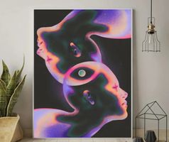 MIND ART Poster Leinwandbild 40x60cm NEU (Rahmenlos)