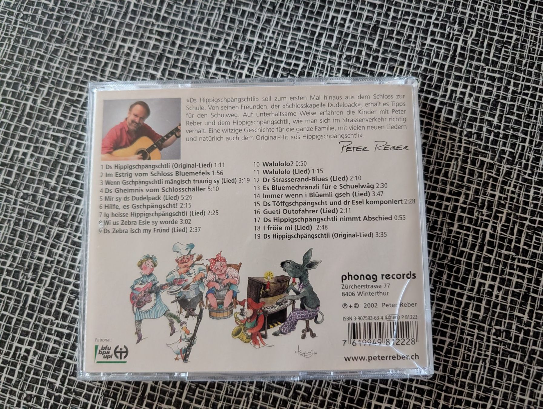 CDs: CD Peter Reber ds Hippigschpängschtli – Gebraucht aus Nänikon von Haexli_70 2