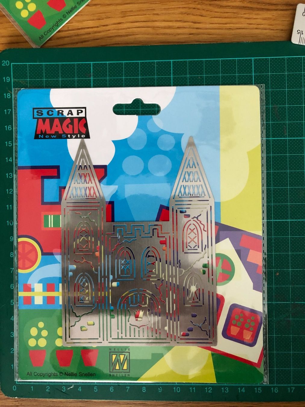 Sciablone: Scrap Magic-New Style- Nellies - 5 Stk. - Vorlage – Nuovo e nell'imballaggio originale da Fischbach-Göslikon venduto da 78anna 2