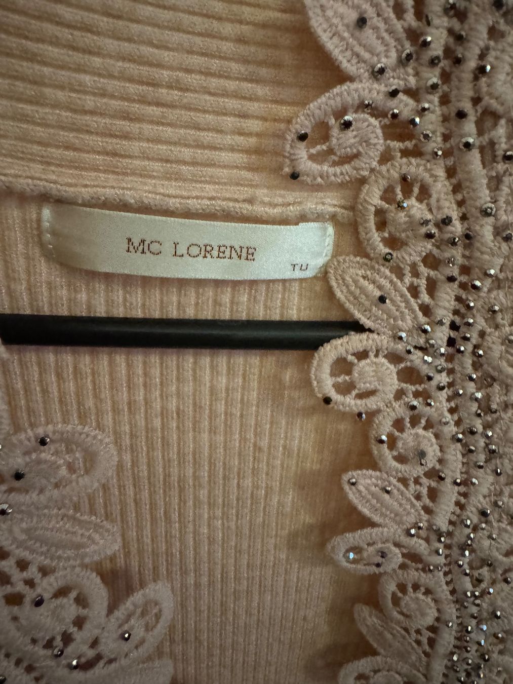 Jacken: MC Lorene Strickjacke, Grösse S/M, Altrosa – Gebraucht aus Künten von bel_6wn2 5