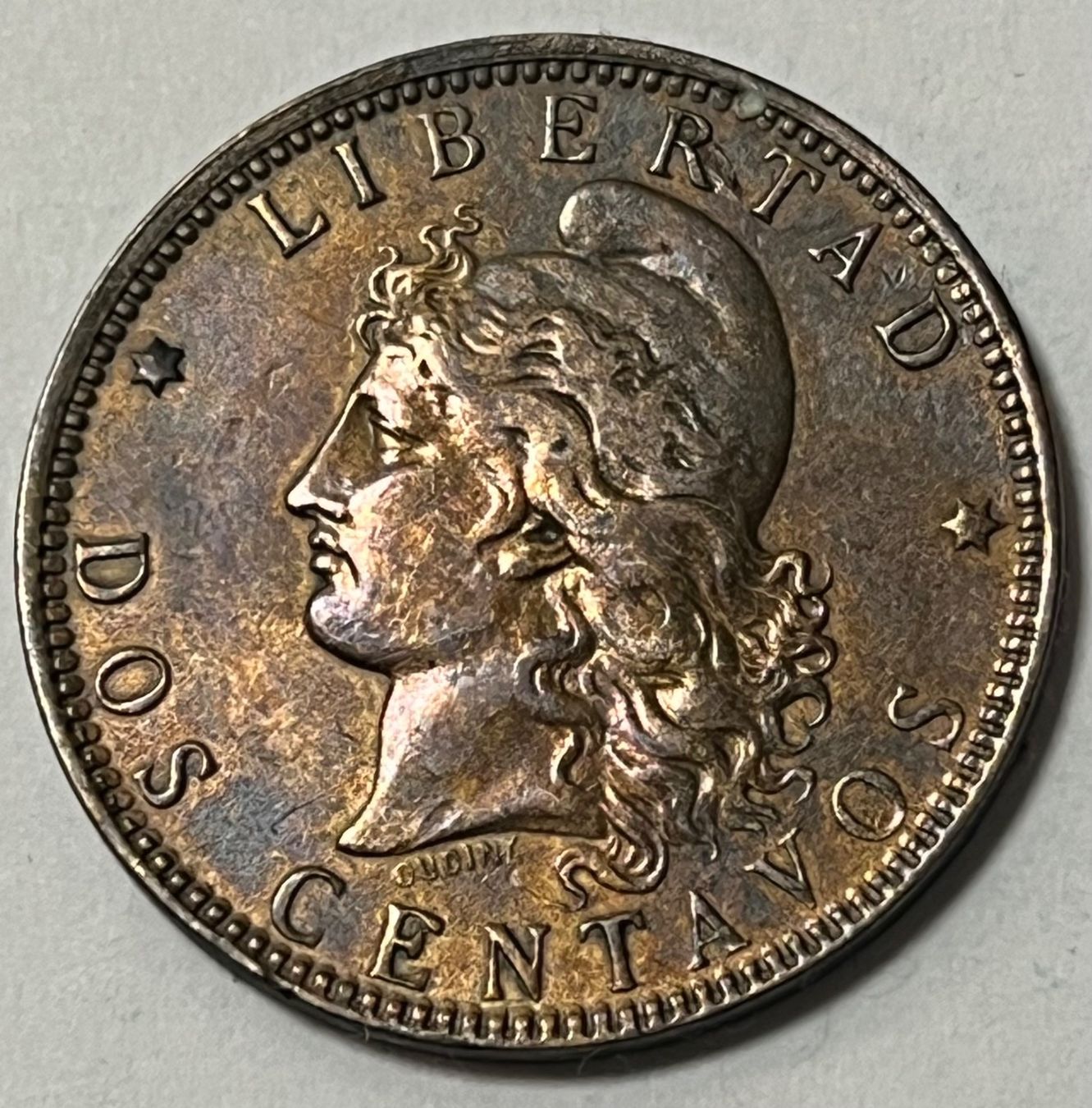 Tutti le monete: 2 Centavos - Argentinien - 1891 – Usato da Dietikon venduto da Numis8953