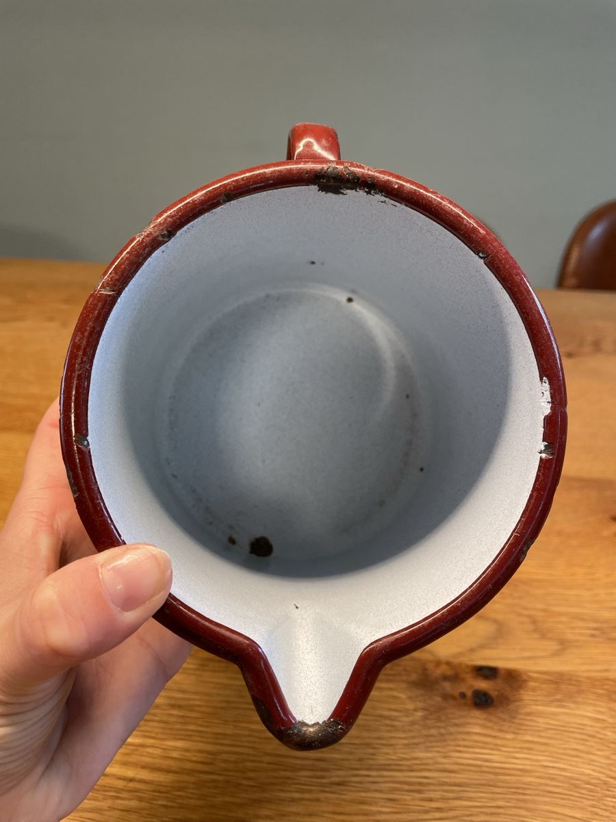 Recipients et similaires: Emaille Milchkrug Milchtopf – D'occasion à Niederbüren par poschti 3