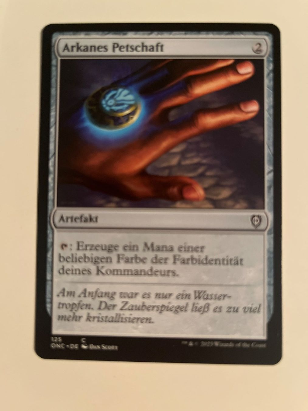 Magic The Gathering Carte collezionabili: 1 x Arkanes Petschaft - Magic: The Gathering - MtG – Usato da Kriens venduto da Shadi1980