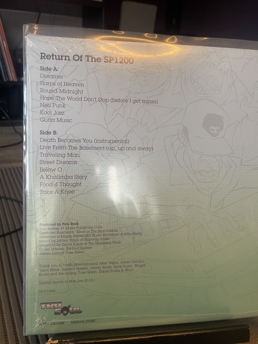 Schallplatten: Pete Rock / Return of the SP1200 – Neu und originalverpackt aus Dagmersellen von stonefinger 1