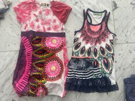 Summer Bundle: Desigual Girl's Dresses, Sizes 7-8 Years