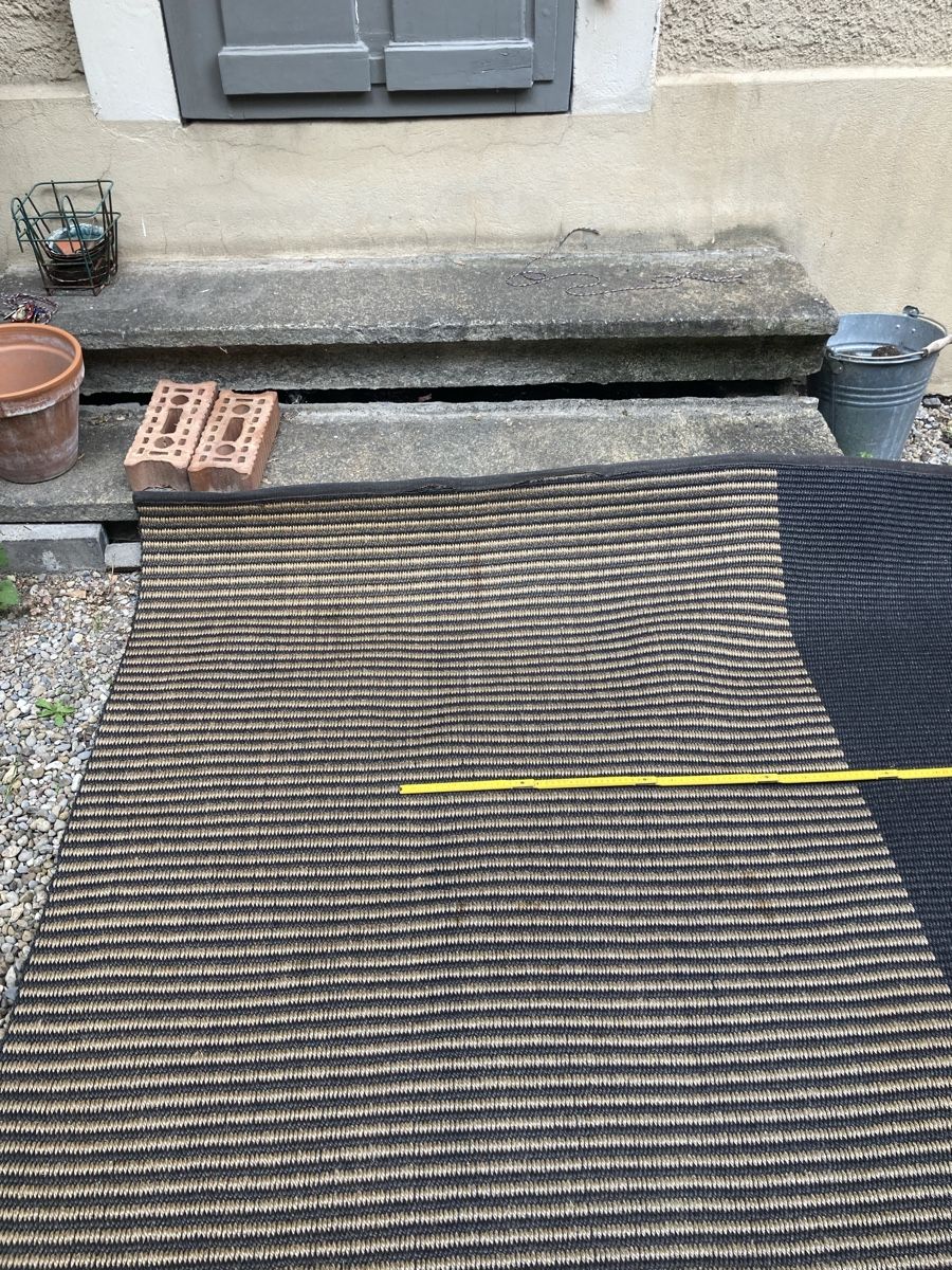 Sisal Tappeti: Sisalteppich gestreift 250x290 – Usato da Zürich venduto da alexa18 6