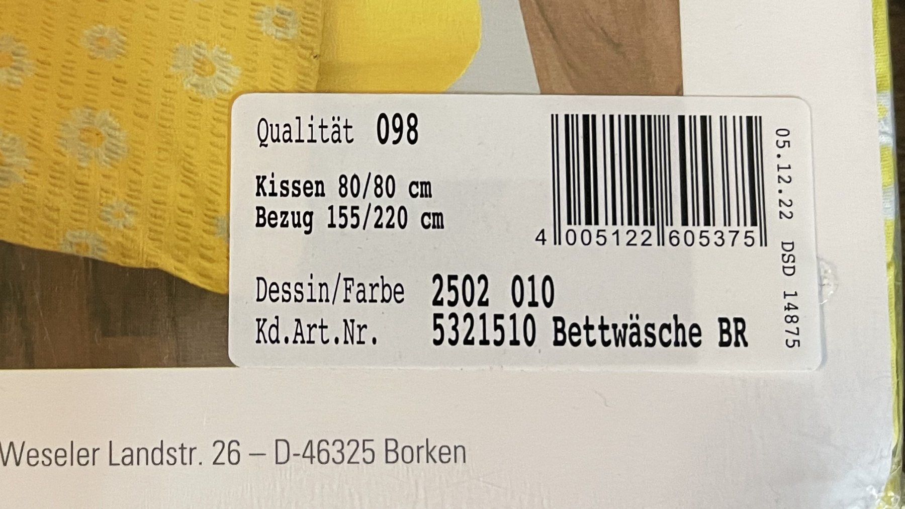 Biancheria da letto: Sympathica Bettwäsche 155x220cm - 80x80cm – Nuovo e nell'imballaggio originale da Oftringen venduto da Vucki 1