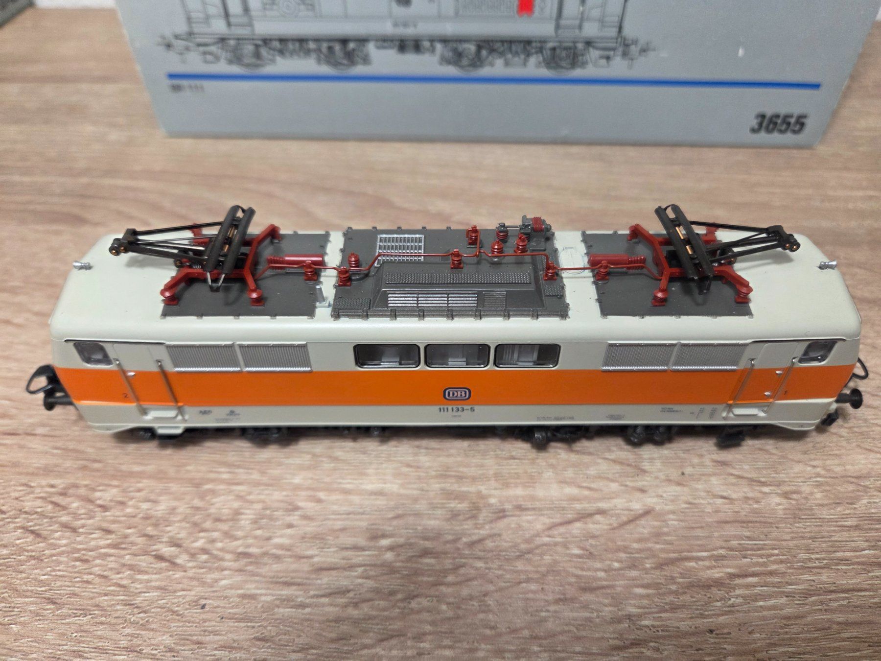 Märklin Modellini di ferrovie: Märklin 3655 E-Lok BR 111 DB Digital H0 – Usato da St-Aubin-Sauges venduto da Lo_Go 4