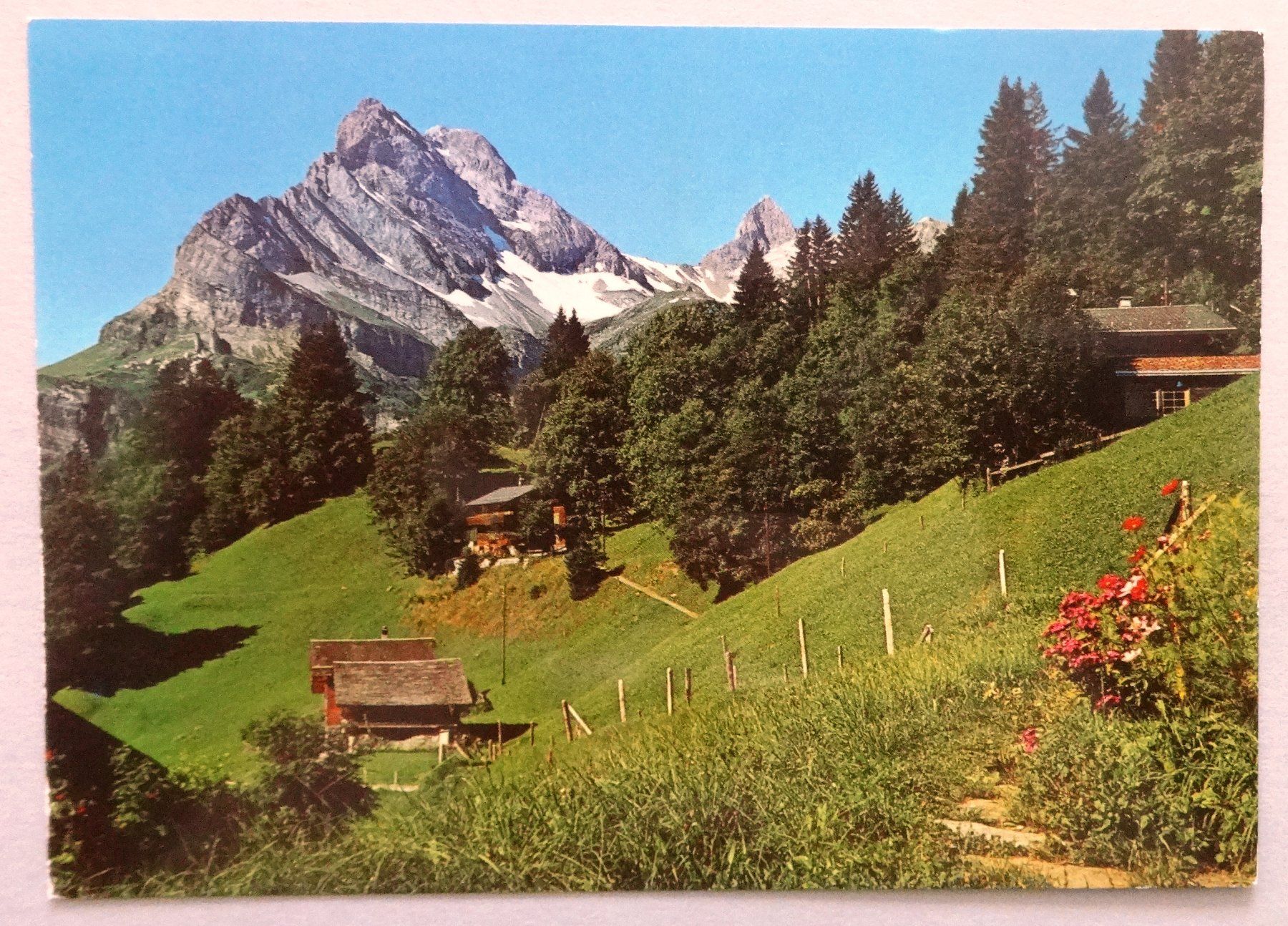 Ansichtskarten: Braunwald  1300-1900 m – Gebraucht aus Fétigny von Billy2miny