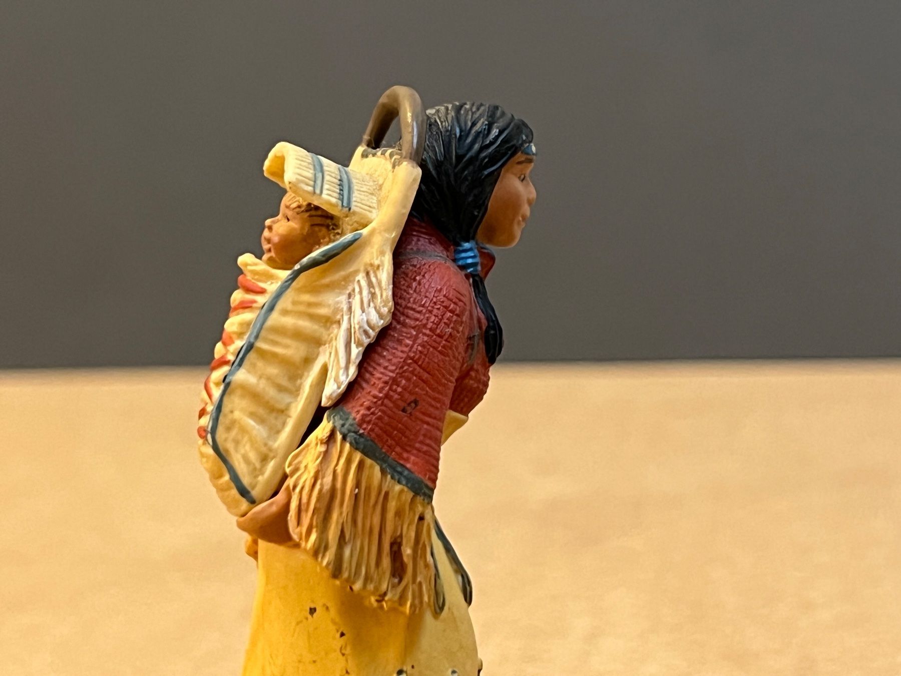 Schleich Statuette: Schleich 70307 Sioux Mutter Indianer – Usato da Ennetbaden venduto da mapa05 5