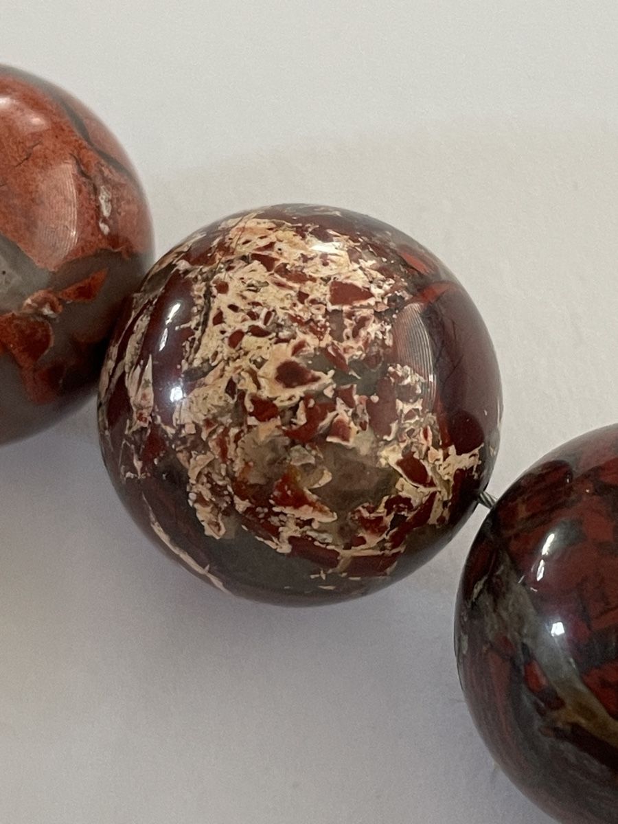 Colliers: Jaspis Halskette – D'occasion à Aarau Rohr par foodlover 3