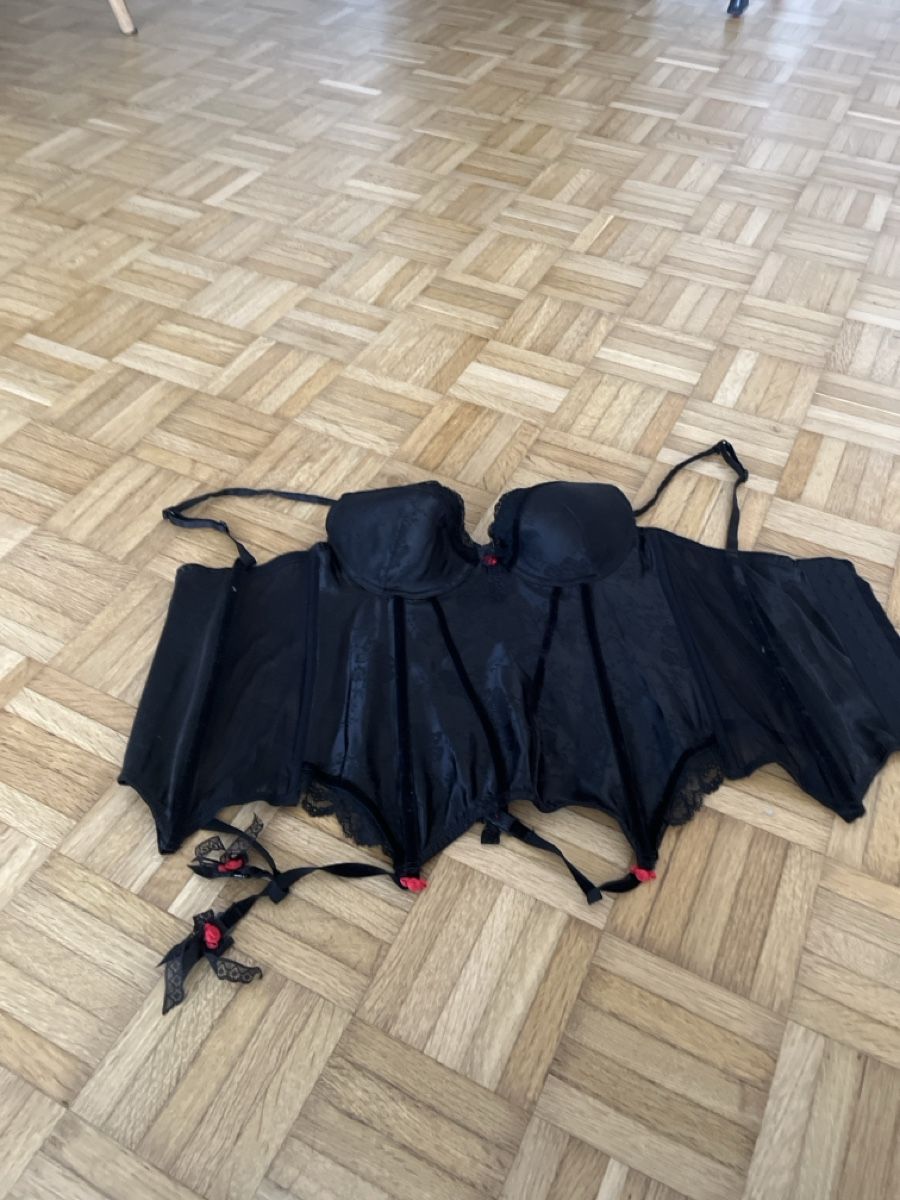 Altra biancheria intima: Korsett schwarz mit Strumpfhaltern – Nuovo (secondo la descrizione) da Grüningen venduto da liliane.tebane 3