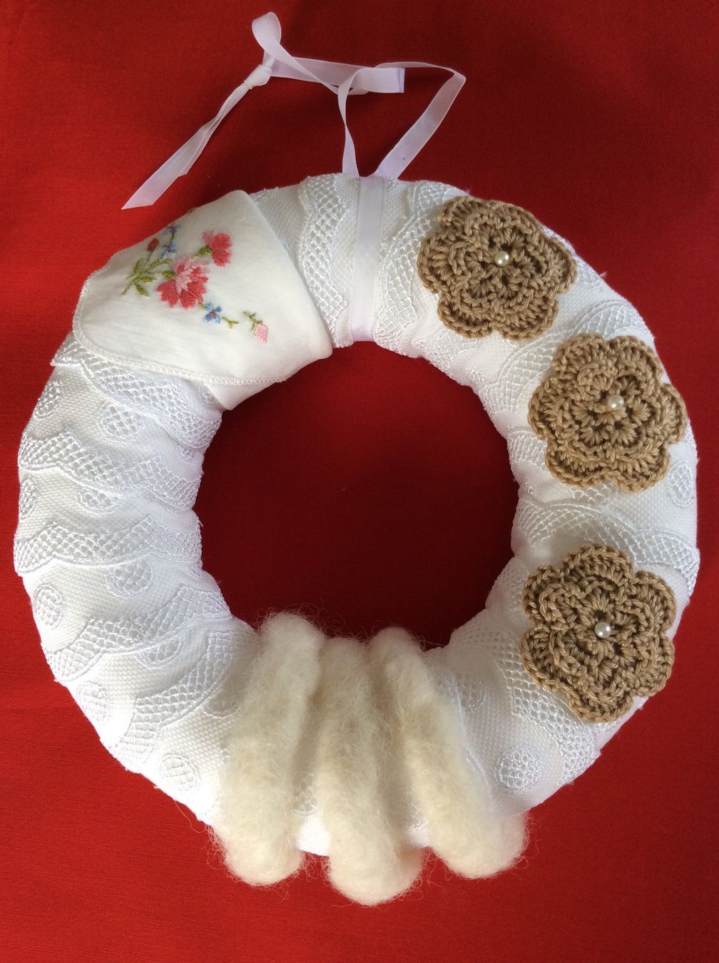 Tutte le decorazioni: Kranz, Deko, Shabby - Chic, Sickerei, Spitze – Nuovo e nell'imballaggio originale da Birwinken venduto da chez-erna