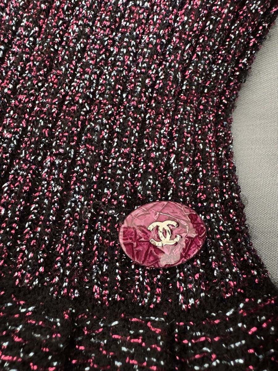 Chanel Vestiti: Chanel Strickkleid, Gr. 34, Herbst Kollektion 2014 – Usato da Zollikon venduto da stl_8677 6