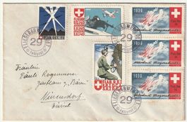 Feldpostbrief mit Soldatenmarken