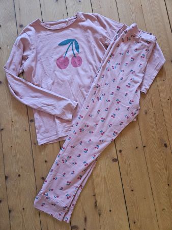 Biobaumwoll Pyjama Mädchen 134/140