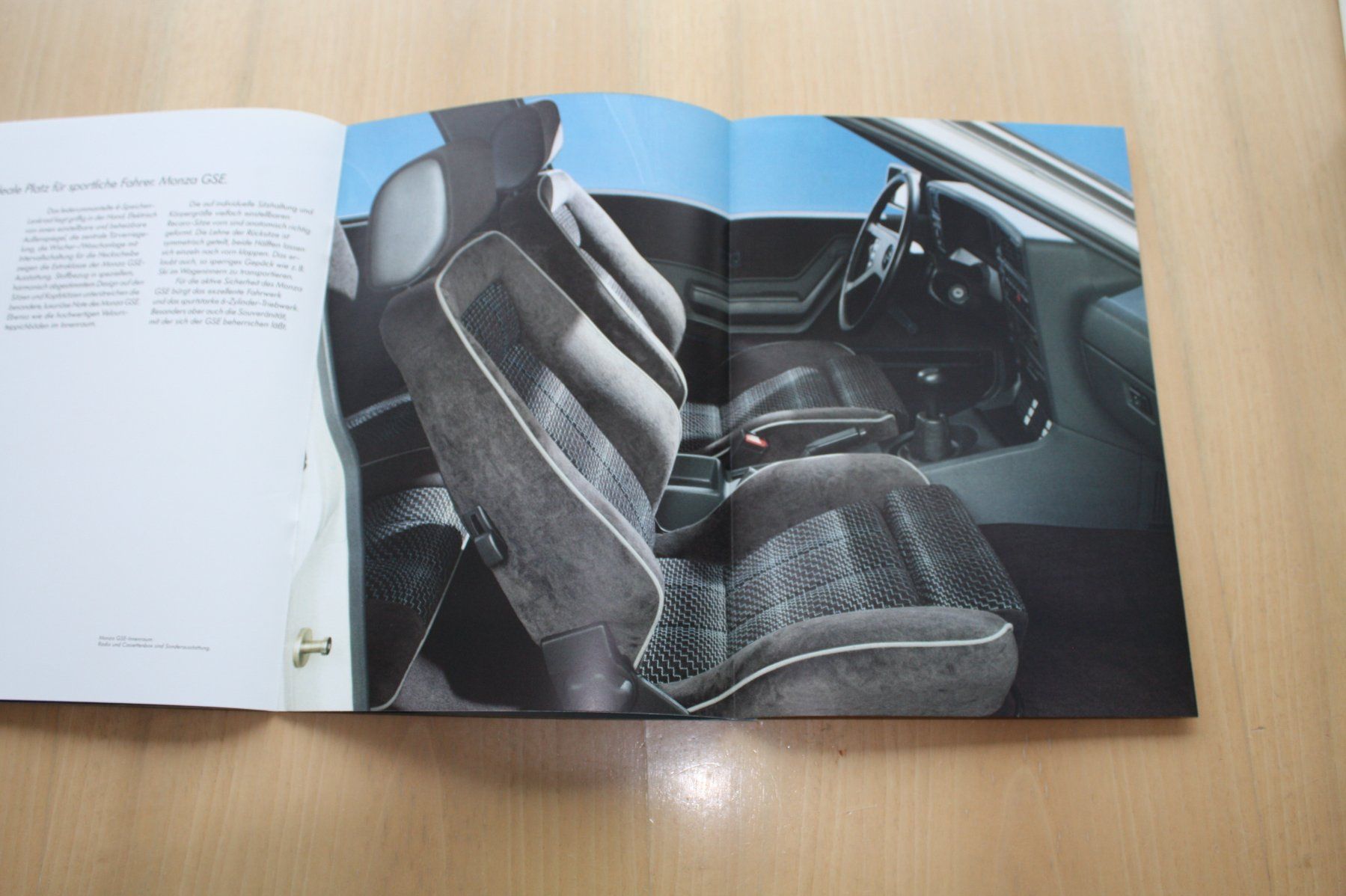 Opel Documenti: Opel Monza Prospekt 1985 – Usato da Wikon venduto da erwin400 3