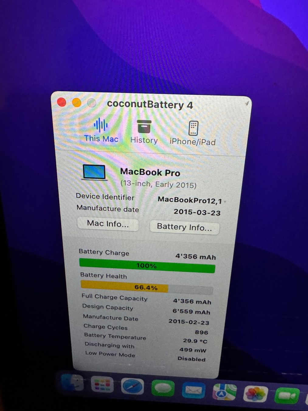Apple Portables: MacBook Pro 13 inkl. Microsoft Office 2021 und SSD – D'occasion à Adliswil par Busys 3