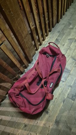 Grosser Colonial Travel Trolley Reisetasche, Rot