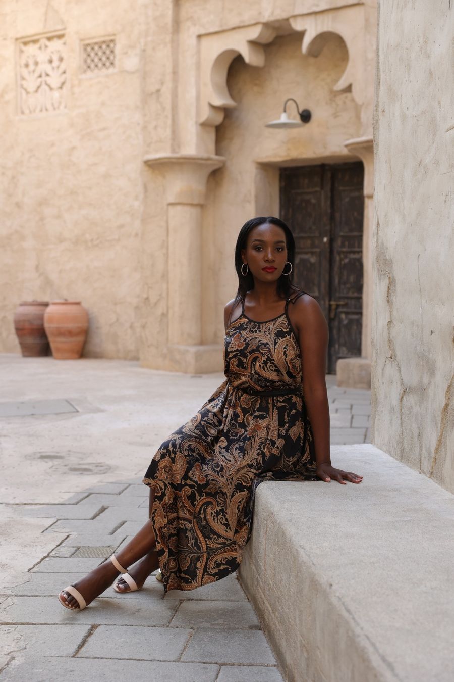 Vestiti: KAFTANLICIOUS Schwarzes Kleid ORIENTAL – Nuovo e nell'imballaggio originale da Wildhaus venduto da Davys1989 1