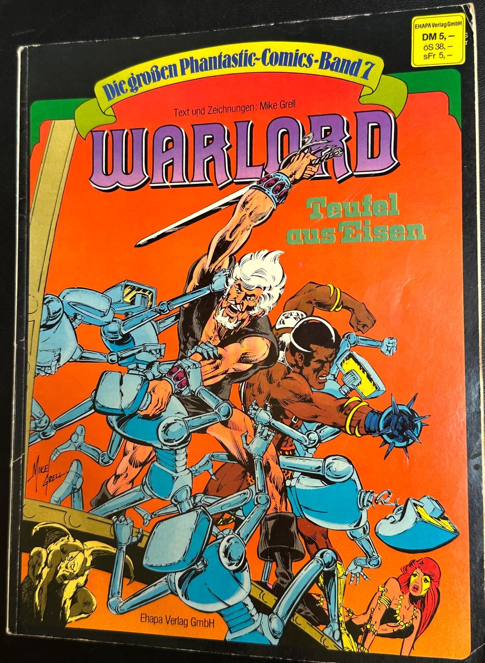BD: Warlord Nr. 7 1980, hunderteComics eingestellt – D'occasion à Seltisberg par quadartswiss