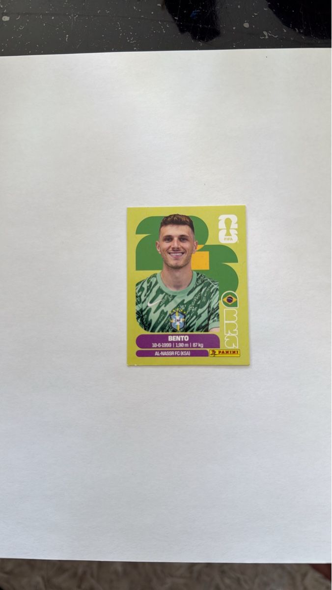 Panini Carte collezionabili: Panini WM Bento BRA 3 – Nuovo (secondo la descrizione) da Zürich venduto da Maeckes