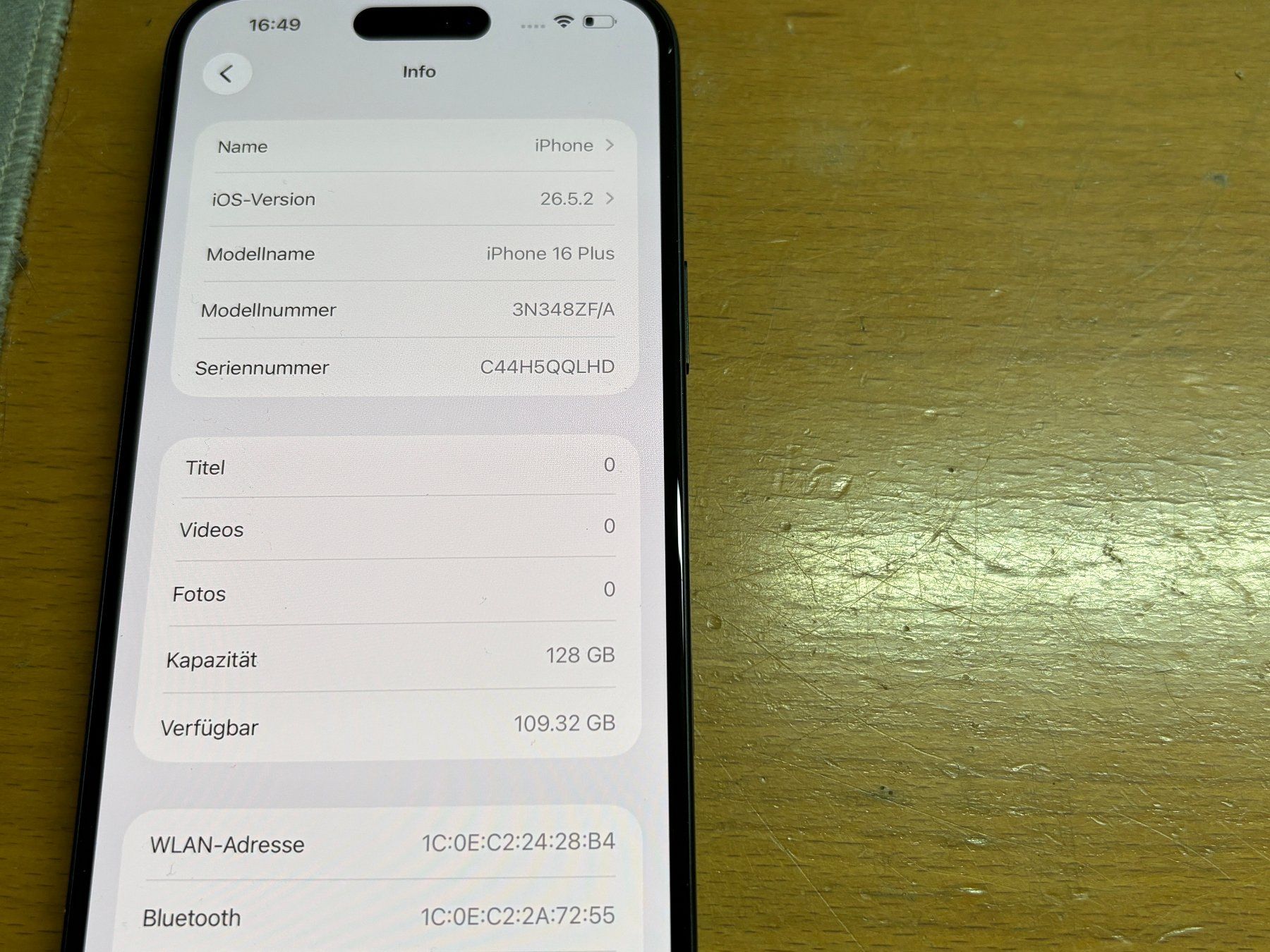 Apple Portables: Iphone 16 Plus 128Gb#24 – D'occasion à Au SG par bah_6f5w 4